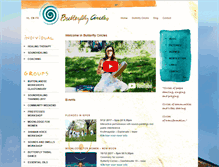 Tablet Screenshot of butterflycircles.com